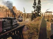 Cordova Canyon - Looking East (86 kb)